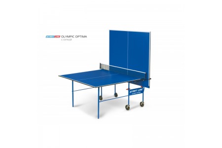 Стол Теннисный Olympic Optima Синий С Сеткой